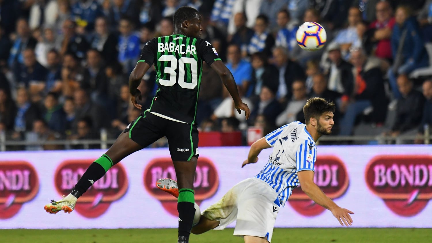 Il Sassuolo manda ko la Spal a domicilio: 0-2 siglato Adjapong-Matri