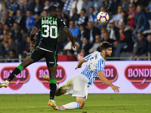 Il Sassuolo manda ko la Spal a domicilio: 0-2 siglato Adjapong-Matri