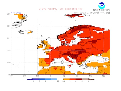 Meteo, temperature oltre le medie fino a dicembre: ecco le previsioni