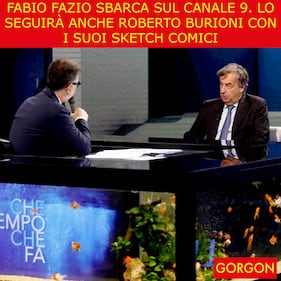 La satira del giorno. Fabio Fazio a Discovery 1