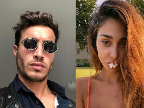 Raptus del fidanzato di Belen Rodriguez: scaglia una bottiglia contro i paparazzi