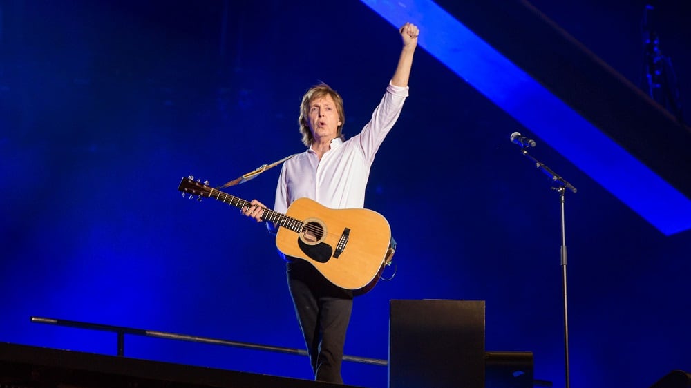 Paul McCartney, concerto a sorpresa per il lancio del nuovo album