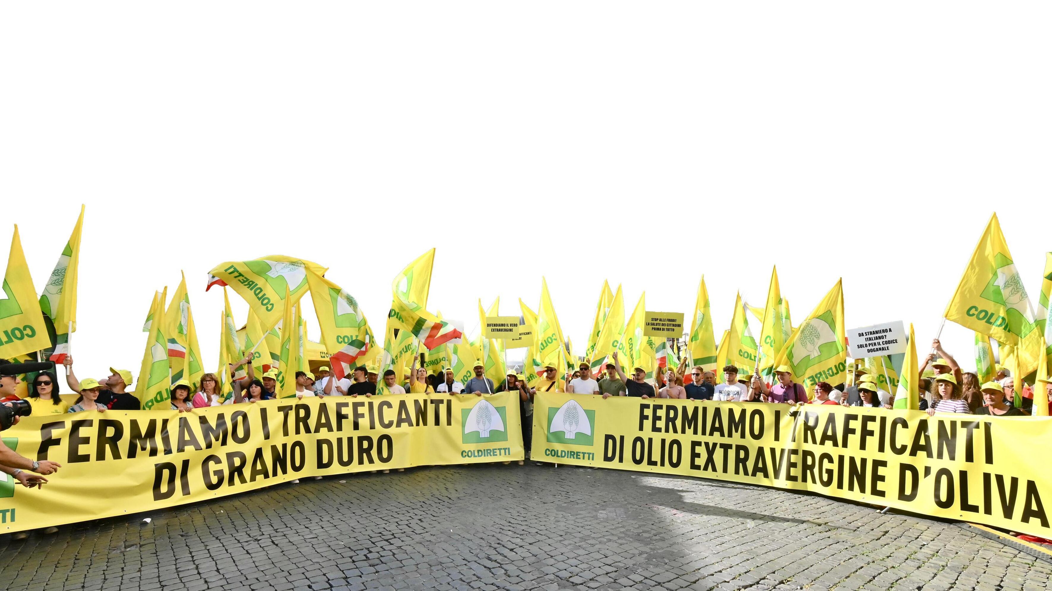"Giù le mani da grano e olio". Coldiretti contro le speculazioni