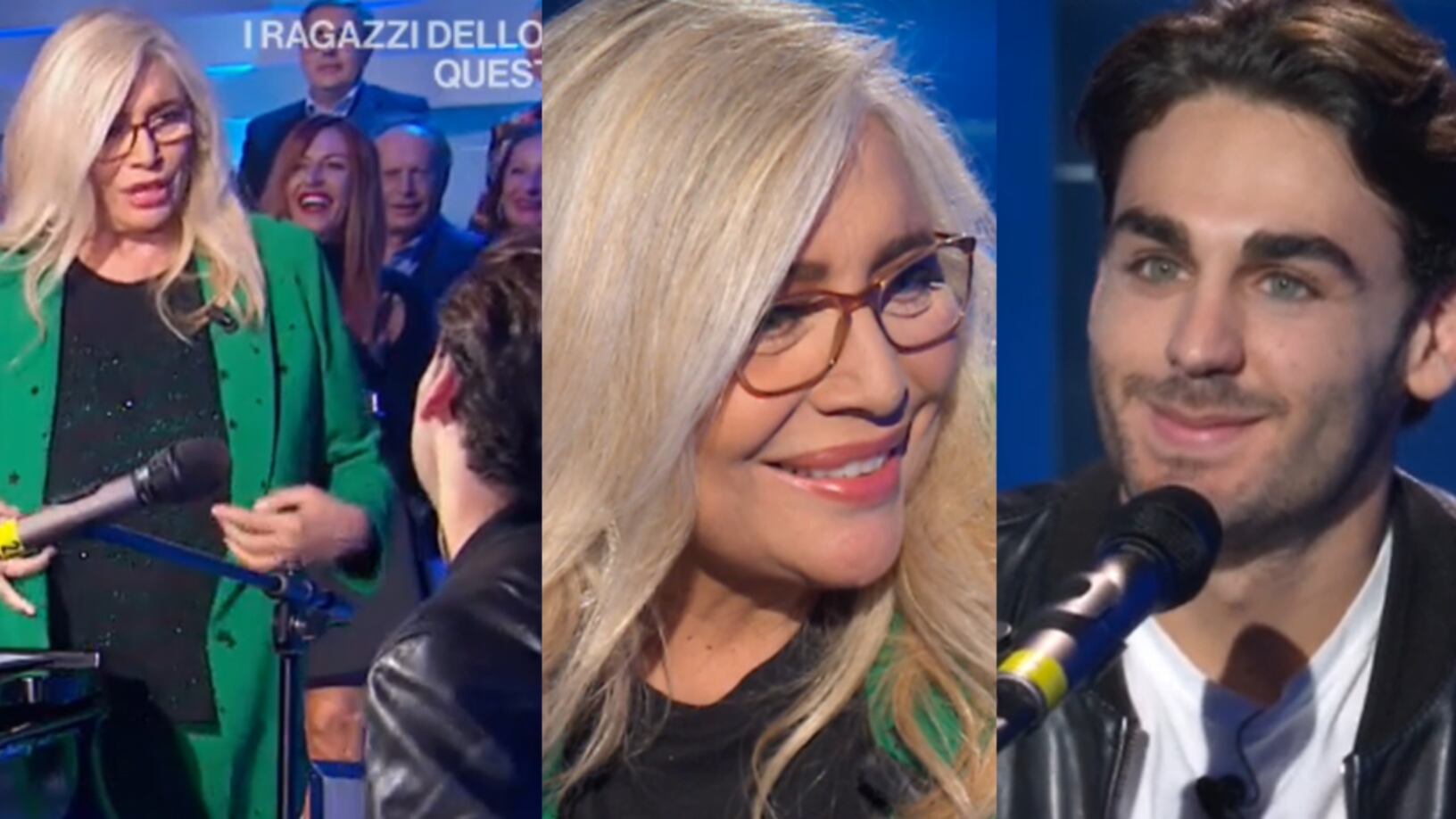 Mara Venier mette in imbarazzo Alberto Urso: "Tutto preso da Your Song e mi guardi proprio lì..."
