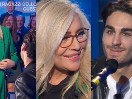 Mara Venier mette in imbarazzo Alberto Urso: "Tutto preso da Your Song e mi guardi proprio lì..."