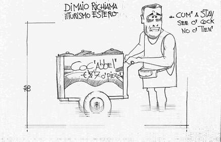 La vignetta del giorno - Di Maio rilancia il turismo 1