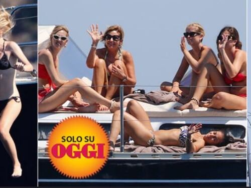 Chiara Ferragni in vacanza con la famiglia. E ci scappa l'incidente sexy