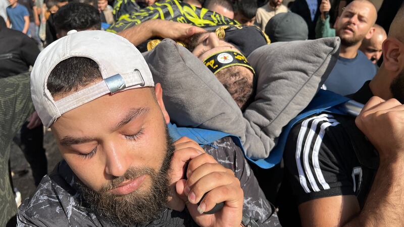 I funerali delle vittime palestinesi a Jenin 10