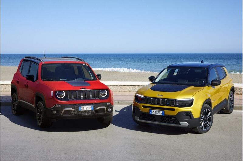 Foto Copertina Jeep Avenger e Renegade