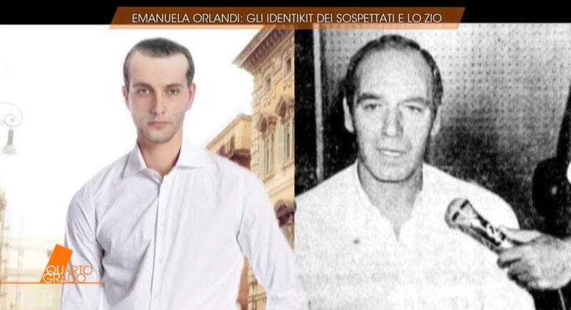Gli identikit riattualizzati e il confronto con Mario Meneguzzi (Screen Quarto Grado)