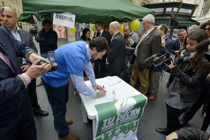 La Lega apre una sede a Roma 6