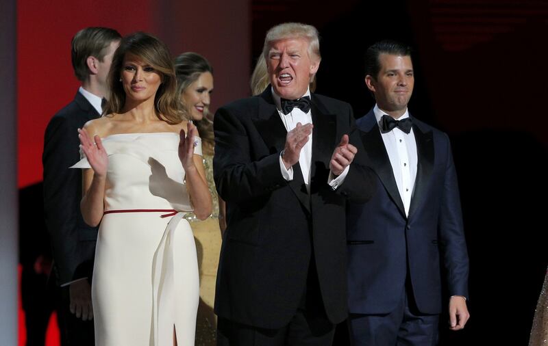 Melania e Donald Trump, coppia presidenziale 24
