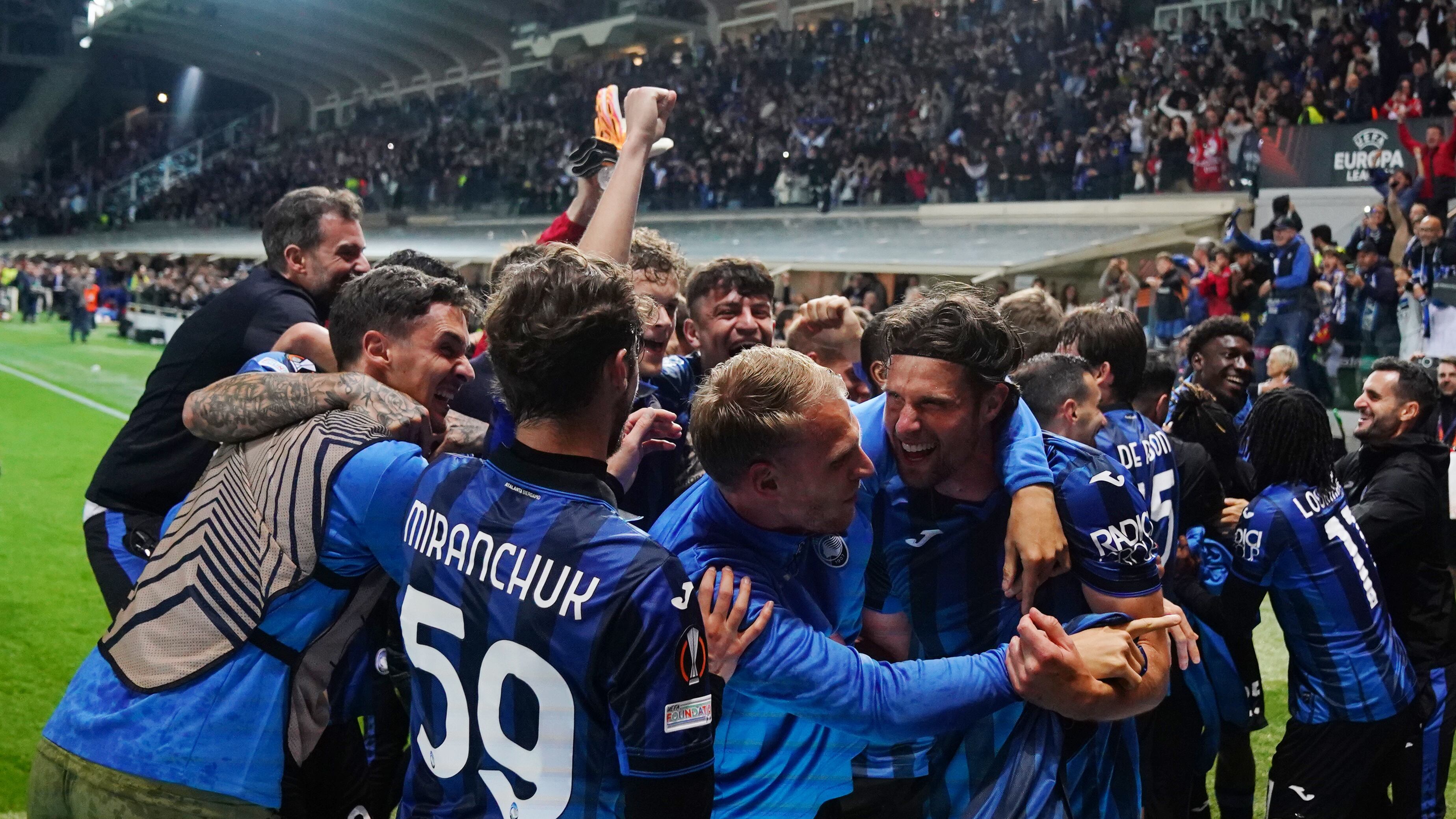 Europa League, apoteosi Atalanta: i nerazzurri dominano il Marsiglia e volano in finale