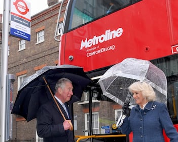 Camilla Parker Bowles al museo dei trasporti, foto 14