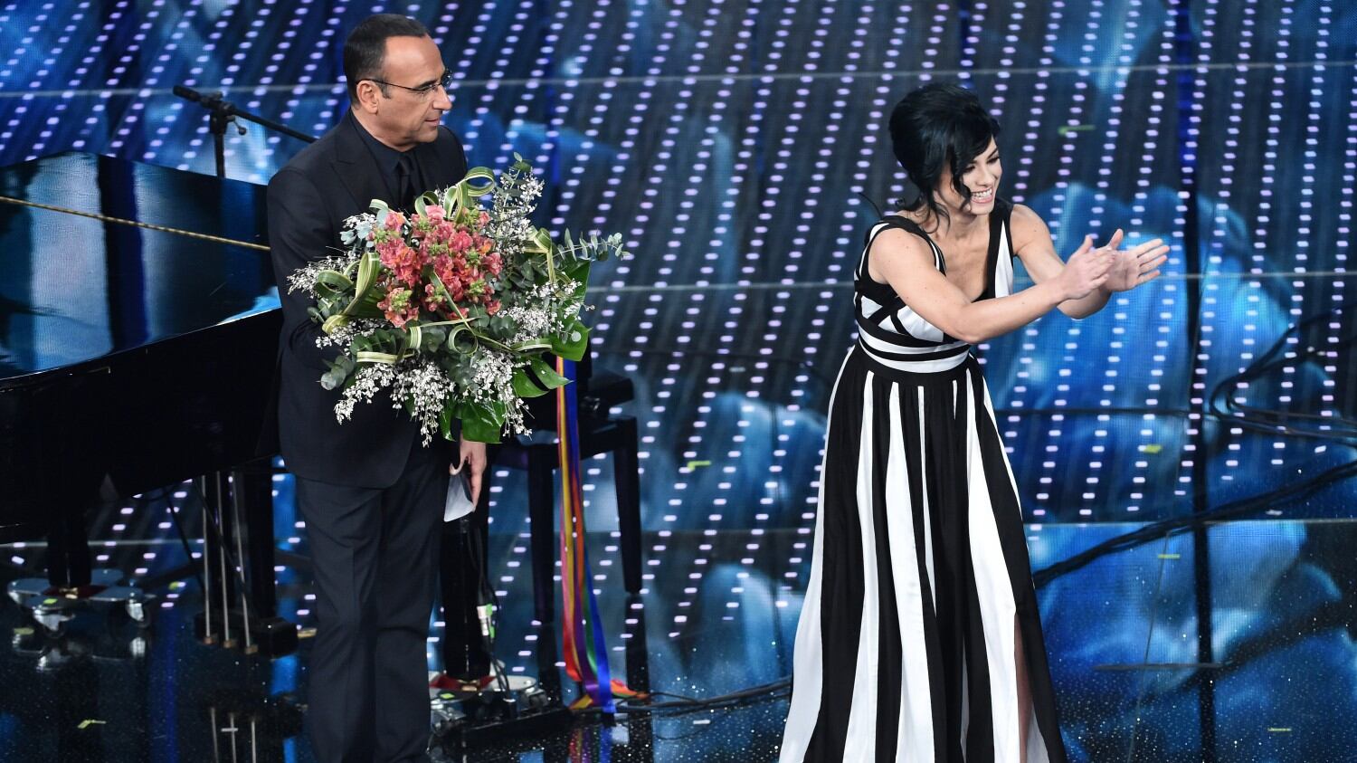 Festival di Sanremo, la seconda serata tra canzoni, Eros Ramazzotti e Nicole Kidman