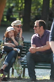 Gabriella Pession al parco con il figlio Giulio 3