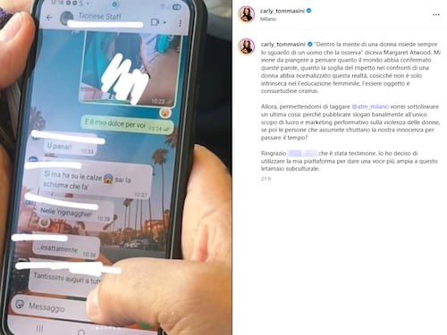 "Ho visto una foto dei glutei di una ragazza...", il racconto della 26enne che ha scoperto la chat sessista dei dipendenti Atm
