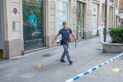 Aggressione choc in Largo la Foppa 2