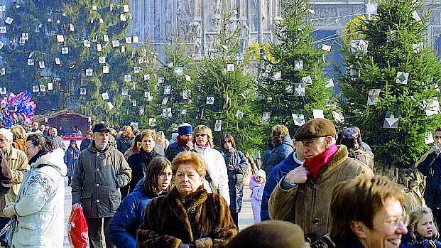 All'asta il mercato di Natale Quest'anno è in piazza Duomo