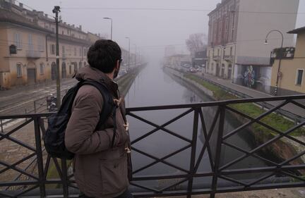 La nebbia avvolge Milano 13