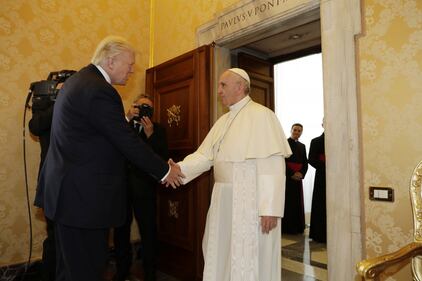 Vaticano, Donald Trump incontra Papa Francesco 14