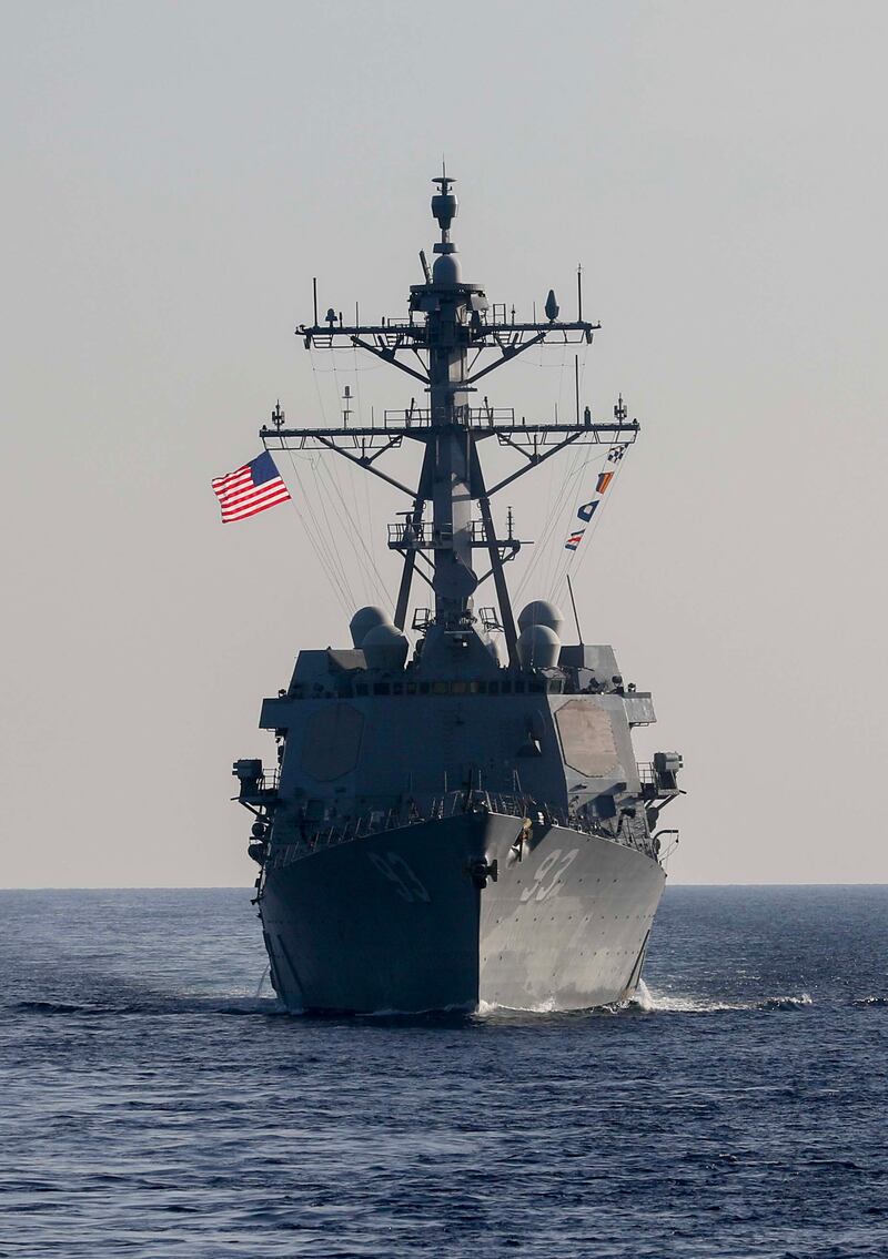 Il cacciatorpediniere americano Uss Milius 1