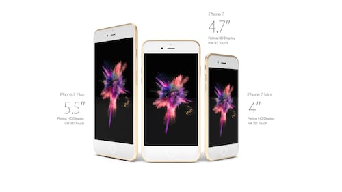 Come potrebbe essere l'iPhone 7 5