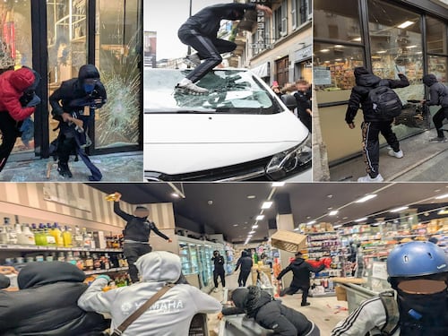 Ancora guerriglia a Milano, sassi e bombe carta contro la polizia. Vetrine sfondate e negozi saccheggiati. 160 in questura, oltre 80% sono minori. Meloni: “Valutiamo ulteriori strumenti”