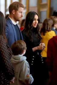Meghan Markle raggiante col Principe Harry 4
