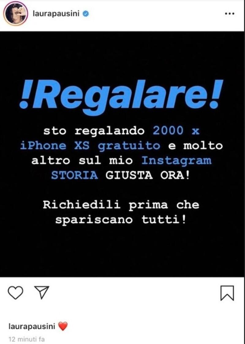 Post Laura Pausini 