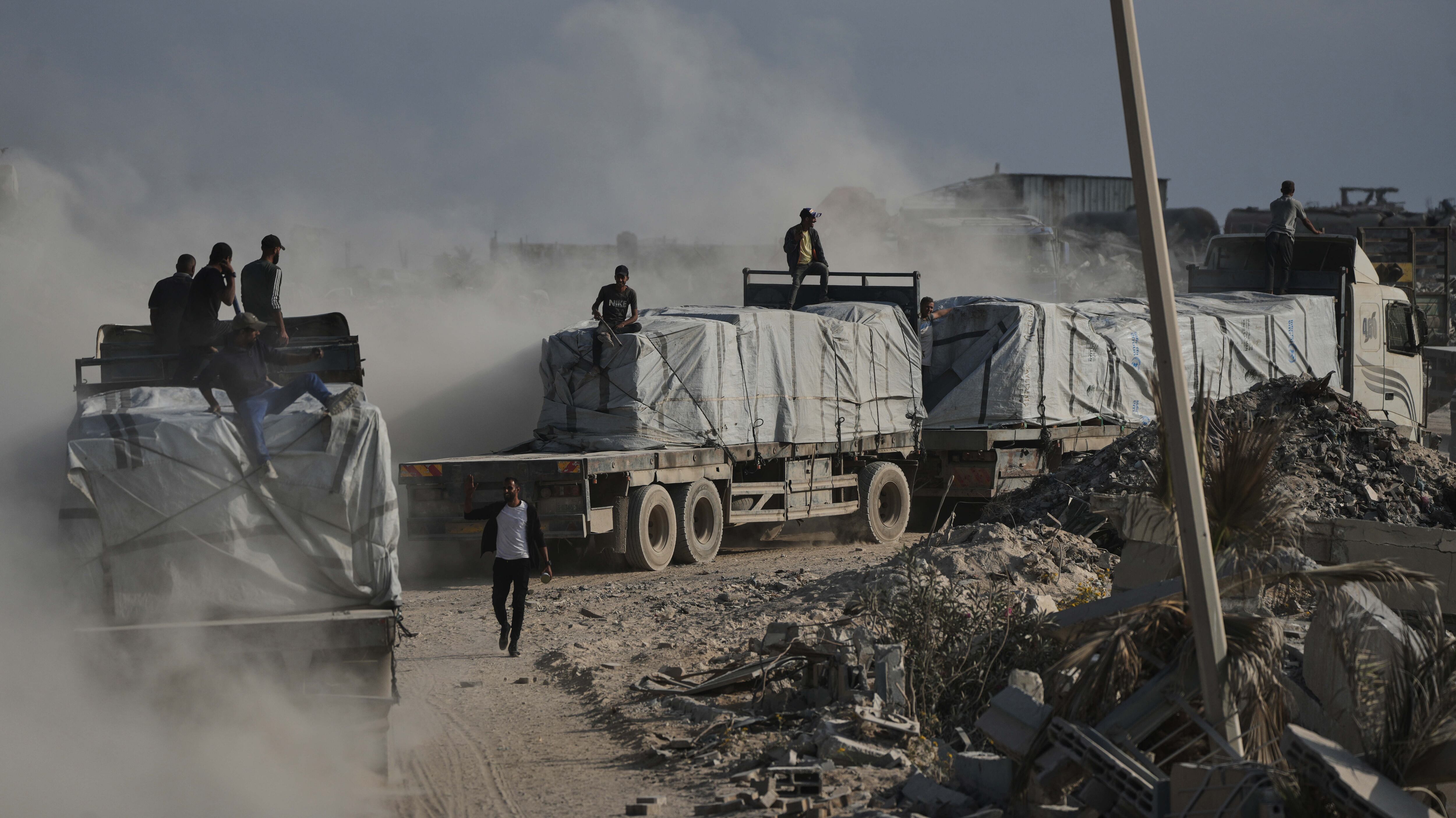 Aiuti umanitari a Gaza