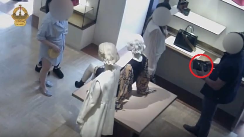 Milano, rubava capi d'alta moda per oltre 50mila euro: arrestato