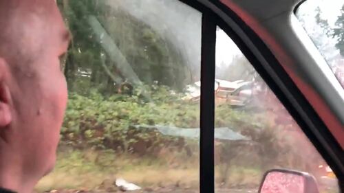 Seattle, treno deraglia e precipita sull'autostrada 21