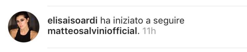 Isoardi segue salvini