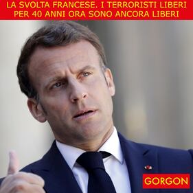 Ecco la satira del giorno. La finta svolta francese 1