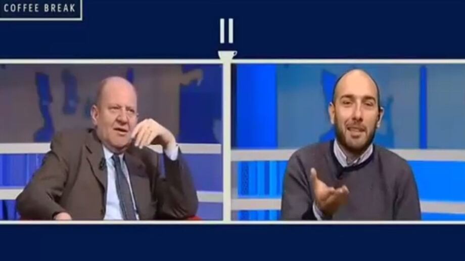 Rissa in diretta tra Rondolino e il leghista Morelli