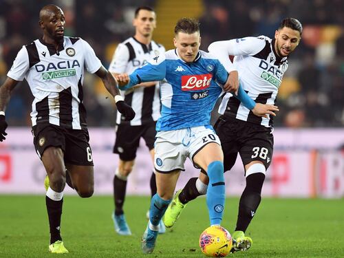 Il Napoli non esce dalla crisi: 1-1 in casa dell'Udinese