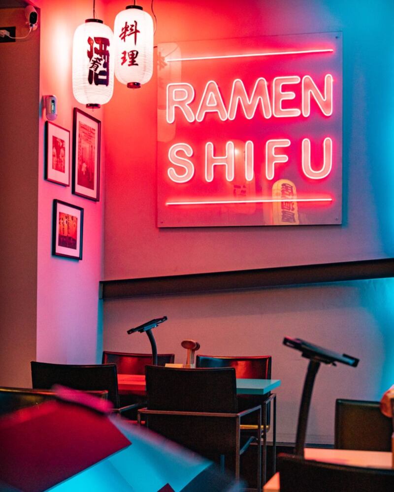 Ramen Shifu, l'interno di uno dei locali milanesi