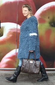 Bridget Jones mamma: Renée Zellweger col pancione sul set 25