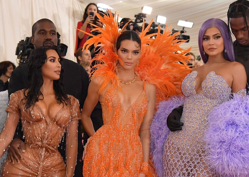 Jennifer Lopez e il clan Kardashian al Met Gala, foto 5