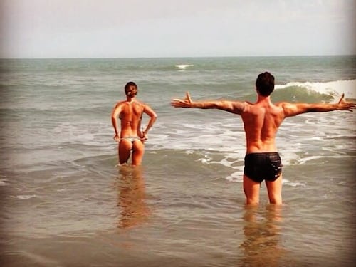 Belen e Stefano, vacanze argentine