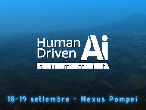Comunicato Stampa: Human Driven AI Summit 2026, a settembre l'intelligenza artificiale si ferma a Pompei