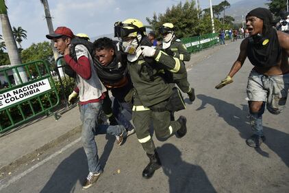 Scontri al confine tra Colombia e Venezuela 6