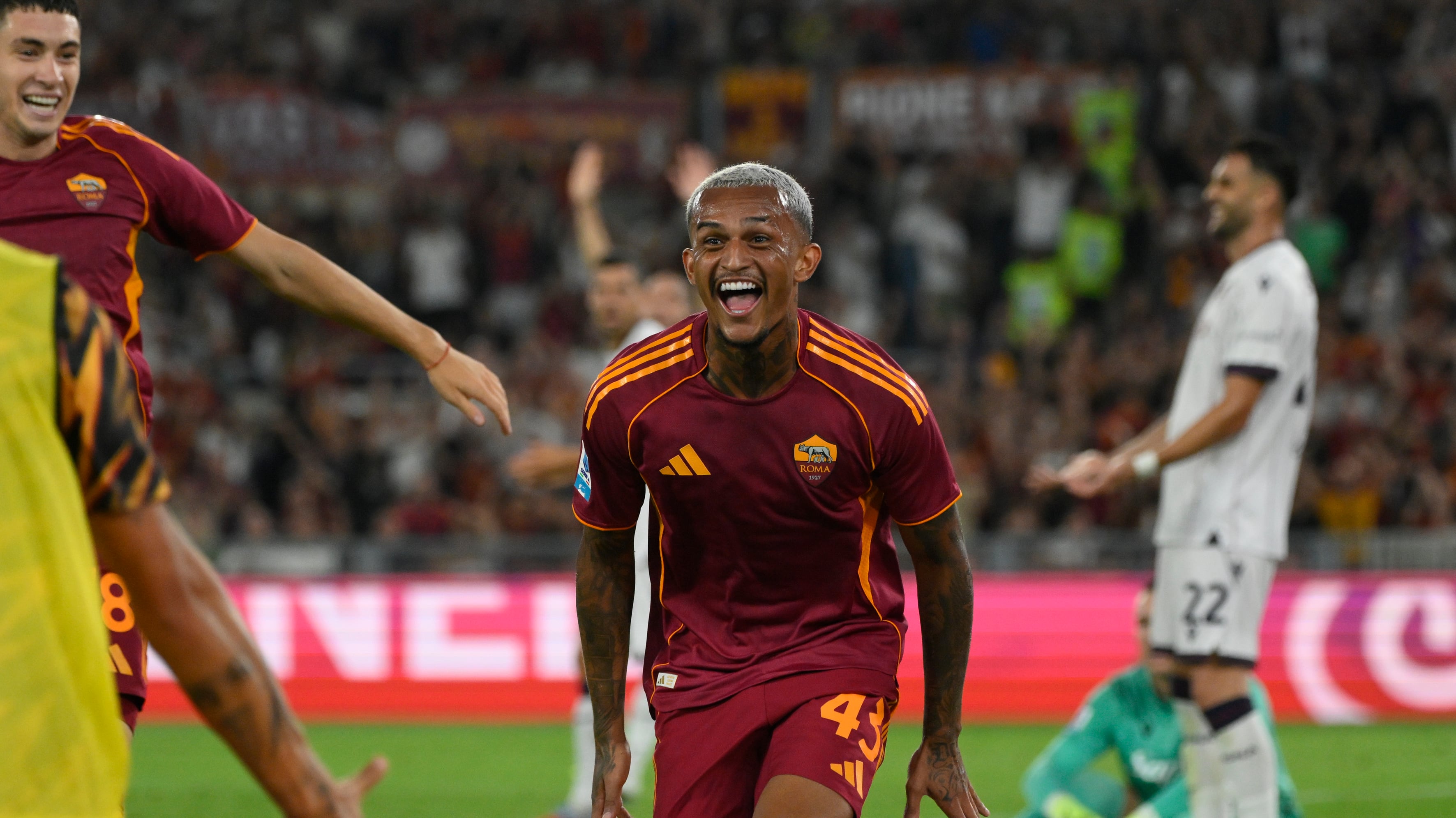 Notte di gala per Wesley: un gol per la Roma e Gasperini