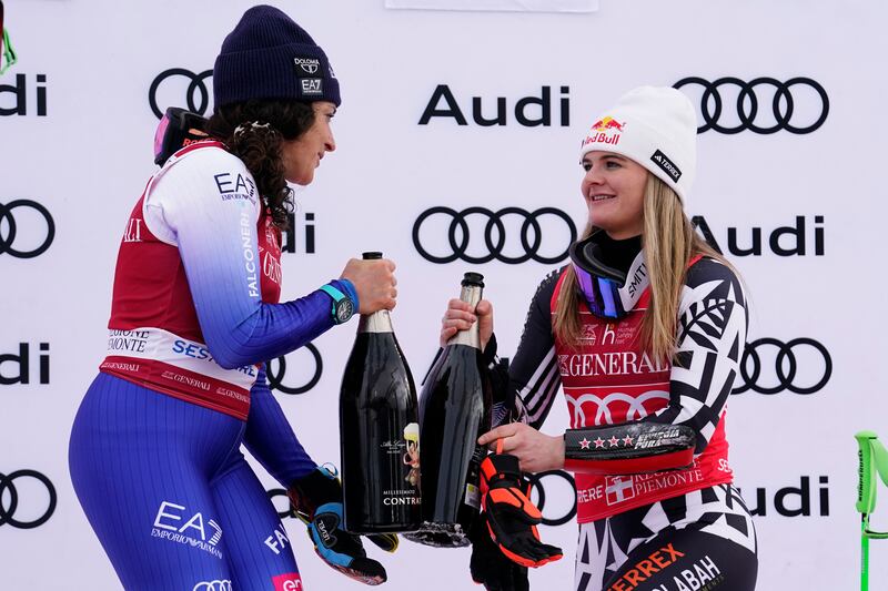 Il trionfo di Federica Brignone a Sestriere 2