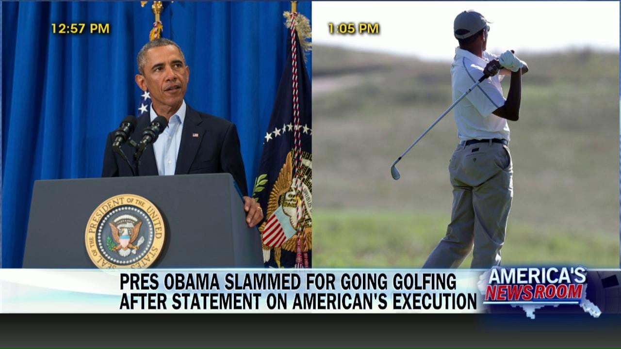 Foley decapitato, Obama: "Errore giocare a golf dopo il video choc"