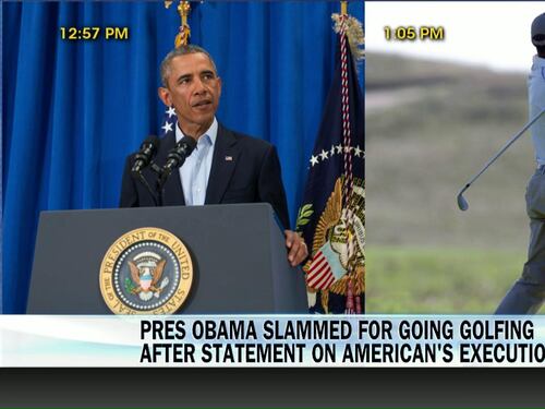 Foley decapitato, Obama: "Errore giocare a golf dopo il video choc"