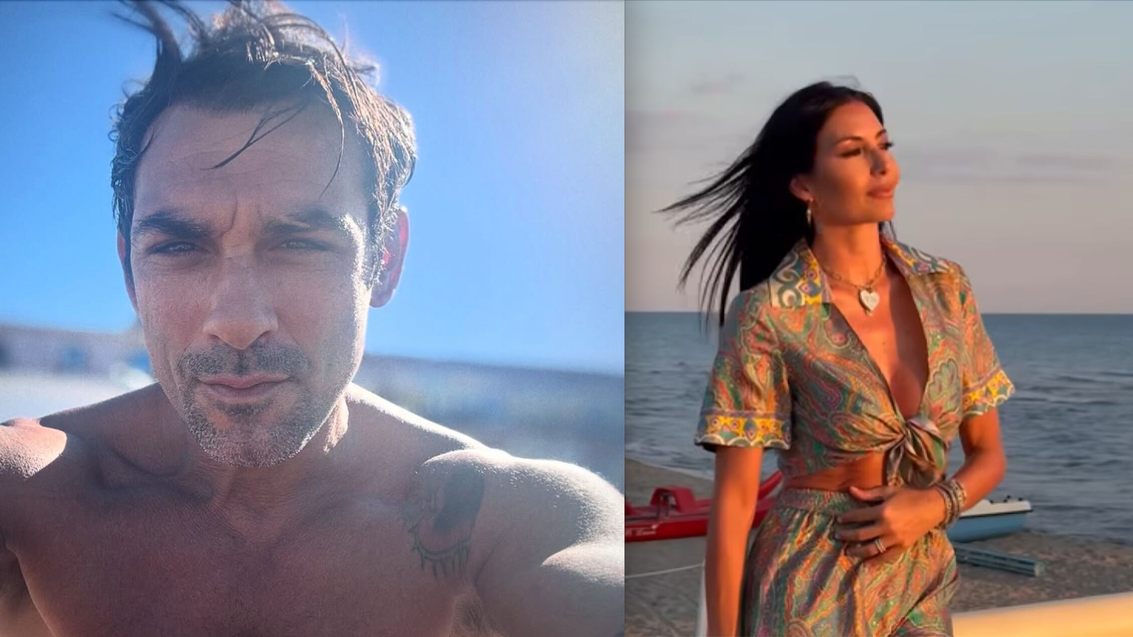 Francesco Arca e il bacio sul collo a Elisabetta Gregoraci in barca: "Era un continuo cercarsi con lo sguardo"