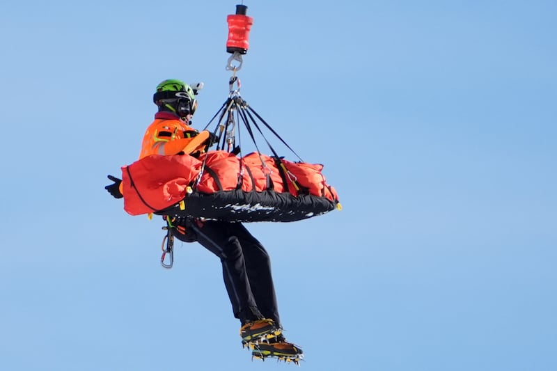 Lindsey Vonn, le foto della brutta caduta alle Olimpiadi 2
