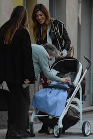 Belen Rodriguez mamma sexy per Santiago 3